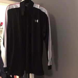 Black Under Armour zip up jacket